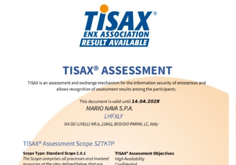 Certificazione Tisax